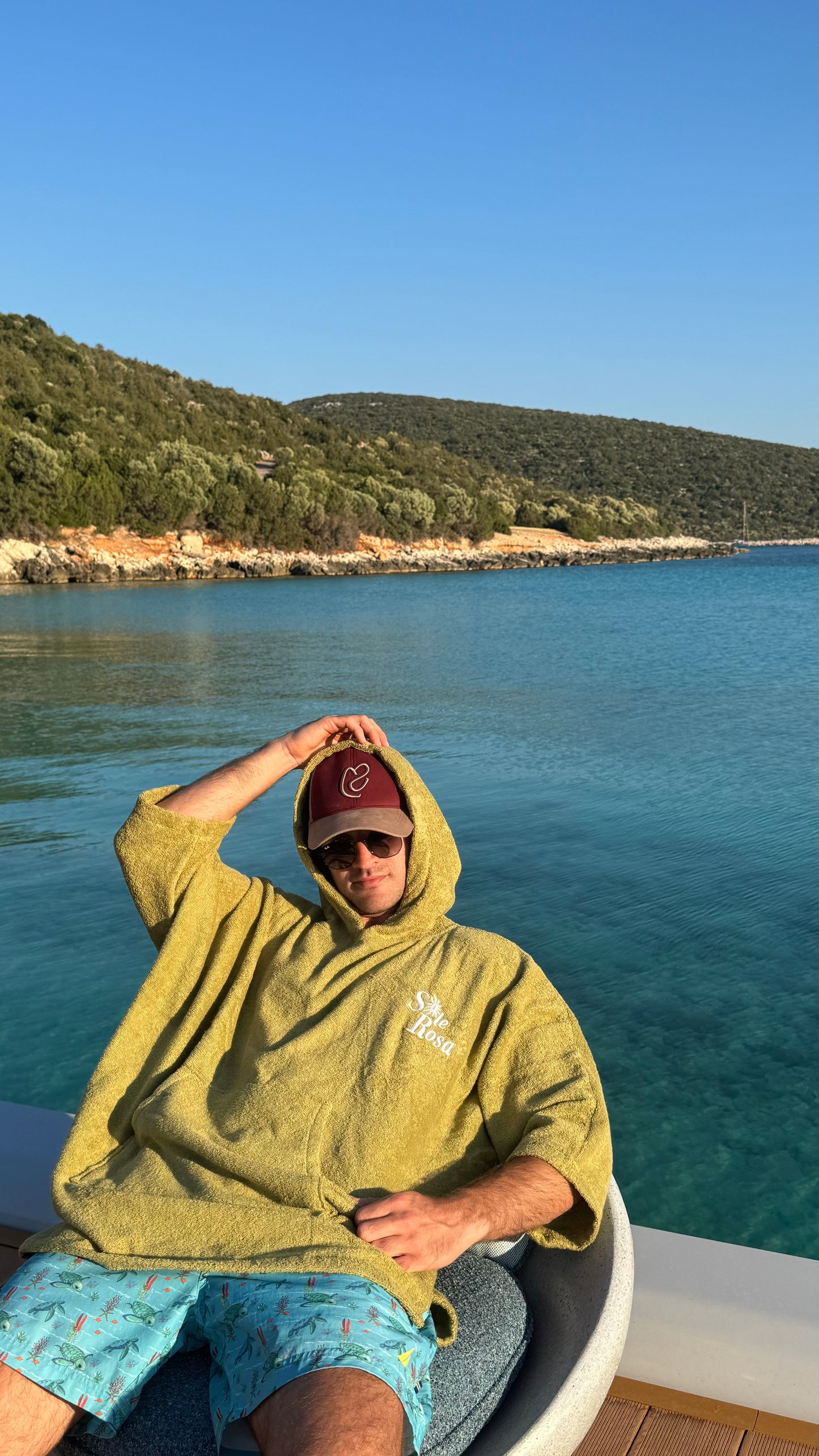 Havlu Panço Plaj Havlusu - Haki