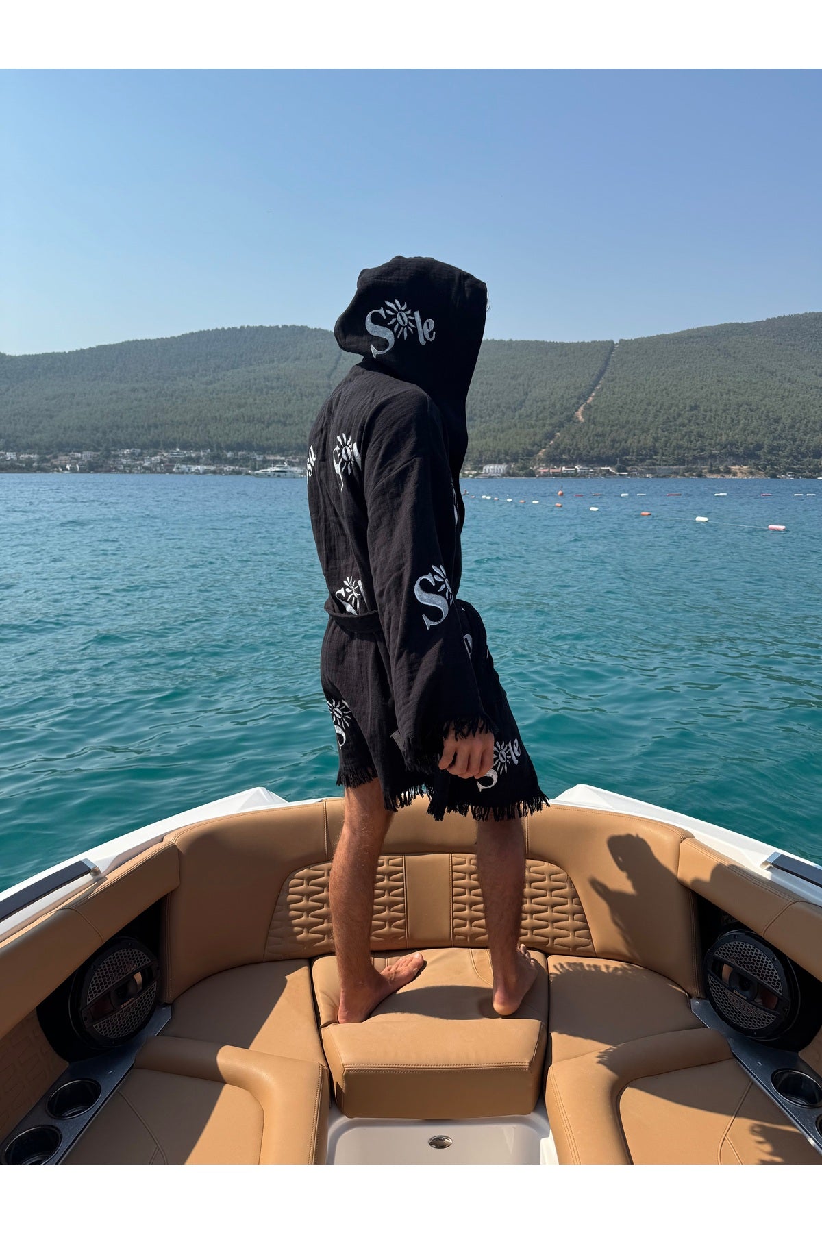 Pamuk Kimono Sabahlık Havlu Solenrosa