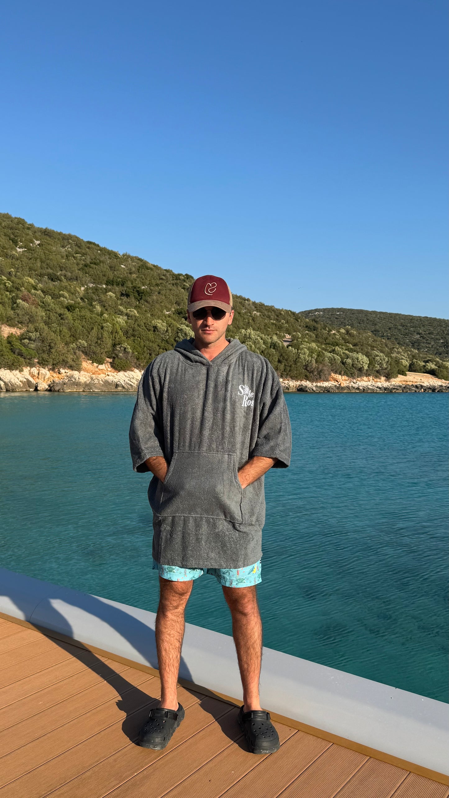 Havlu Panço Plaj Havlusu - Antrasit