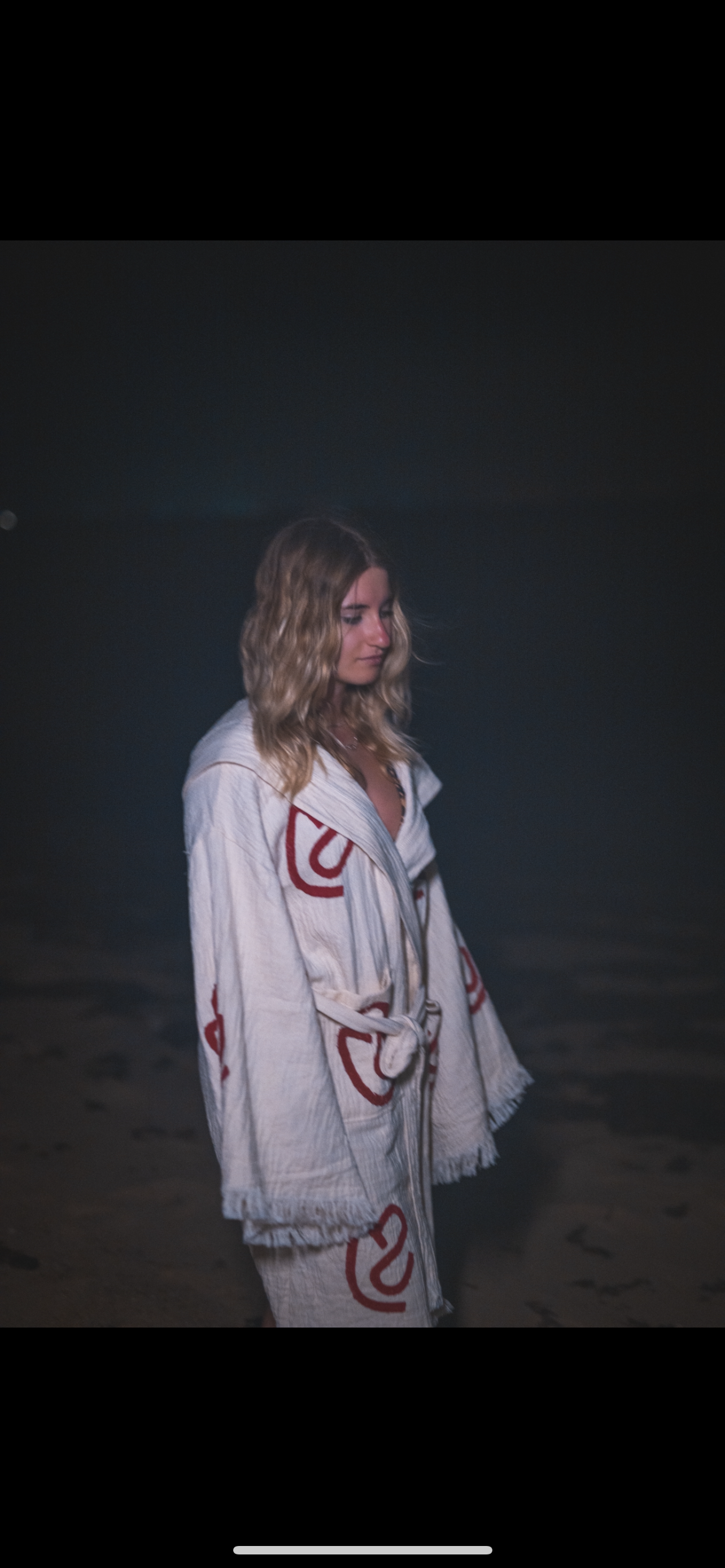 Sabahlık Kimono Havlu - Bej